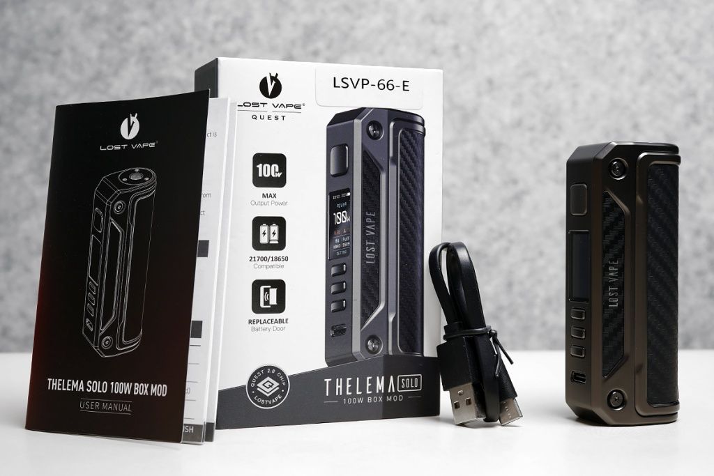 Lost Vape Thelema Solo 100w mod
